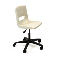 Postura Plus Task Chair Almond White sad